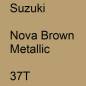 Preview: Suzuki, Nova Brown Metallic, 37T.